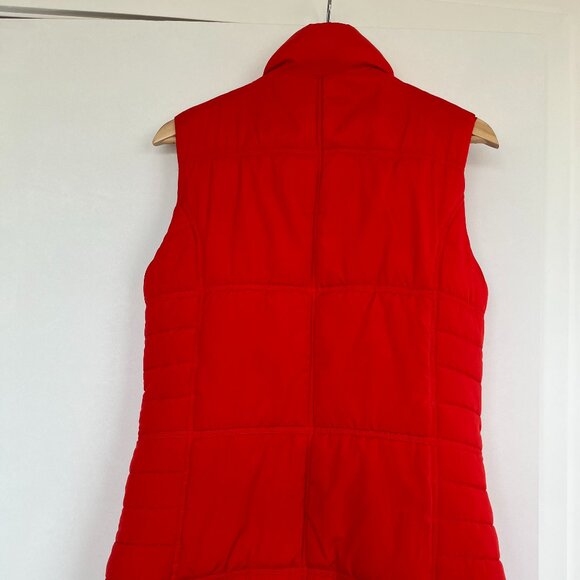 Manguun Orange/red Puff Vest - Picture 3 of 5